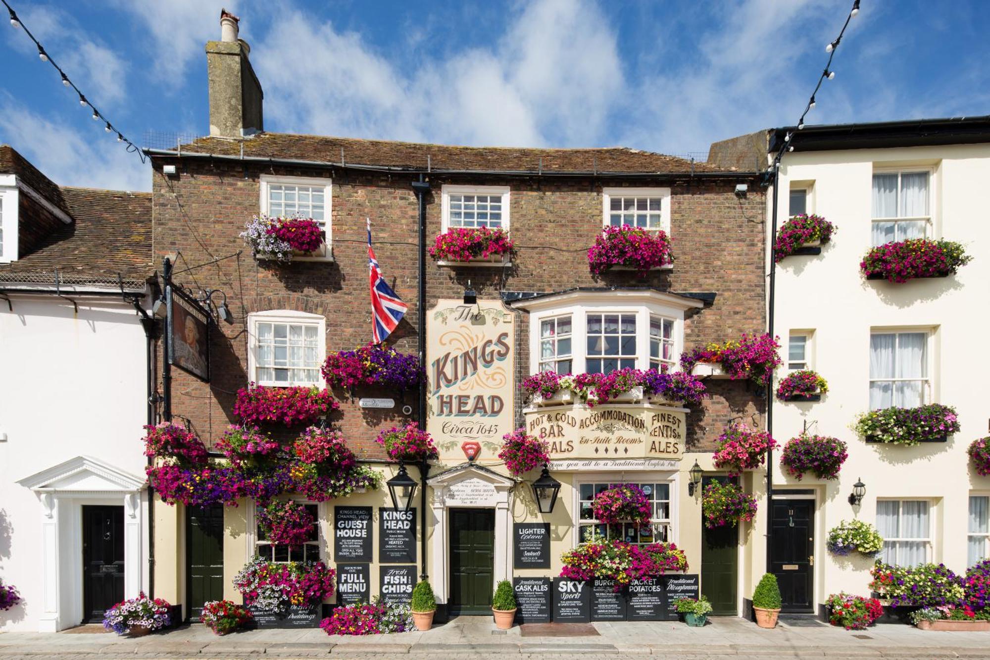 The Kings Head Panzió Deal Kültér fotó